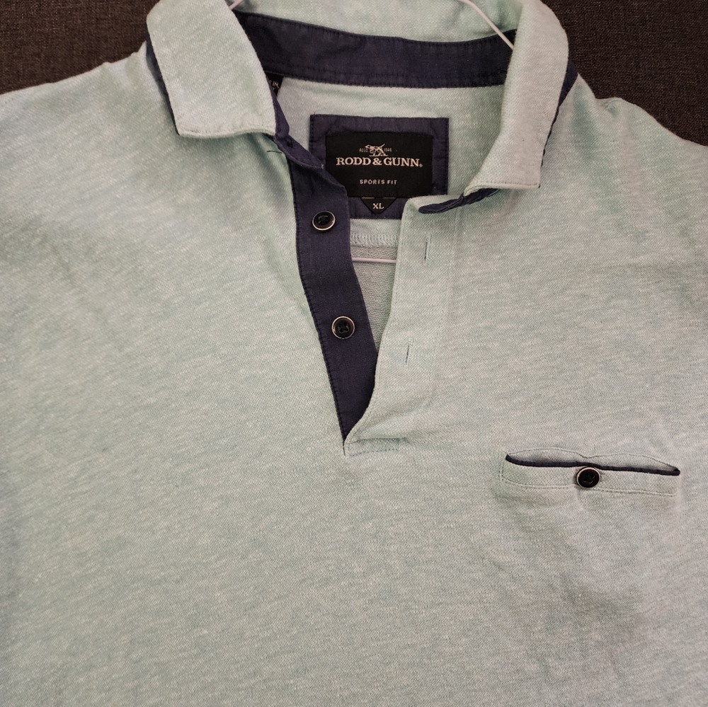 Rodd and Gunn Bolton Stream Cool Touch Vintage Slub Polo
